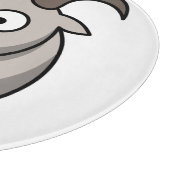 Planche À Découper Chèvre de ferme drôle mignonne (Coin)