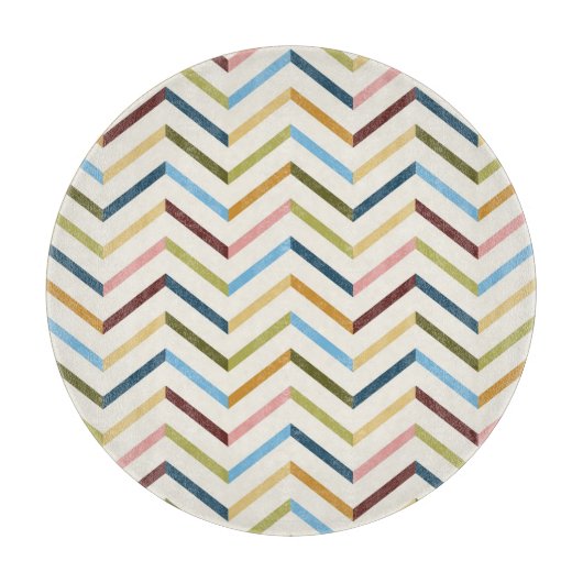 Planche à découper Chevron MultiColor (Devant)