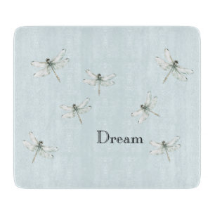 Planche À Découper Chic Blue Dragonfly Dream
