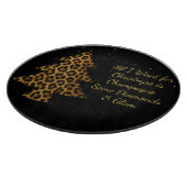 Planche À Découper Chic Holiday Leopard Tree Design (Coin)