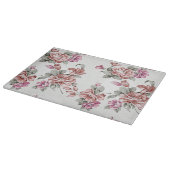 Planche À Découper Chic Rétro Fleurs Féminines Éculées (Coin)