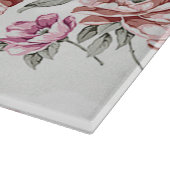 Planche À Découper Chic Rétro Fleurs Féminines Éculées (Coin)