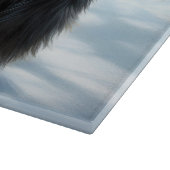 Planche À Découper Chien à neiger belge Noël (Coin)