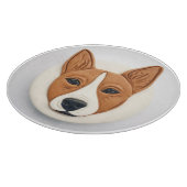 Planche À Découper Chien Basenji Inspiré de la 3D (Coin)