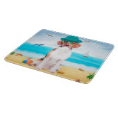 Planche À Découper Chien beagle Sur La Plage (Coin)