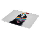 Planche À Découper Chien berger allemand avec coeur Saint-Valentin (Coin)