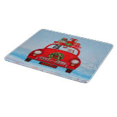 Planche À Découper Chien berger allemand noir en voiture avec le Père (Coin)