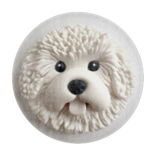 Planche À Découper Chien Bichon Frise Inspiré 3D