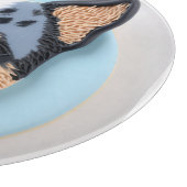 Planche À Découper Chien Blue Heeler Inspiré 3D (Coin)