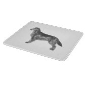 Planche À Découper Chien d'arrêt enduit plat (Coin)