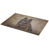 Planche À Découper Chien de berger allemand (Coin)