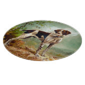 Planche À Découper Chien de chasse avec oiseau dans la bouche (Coin)