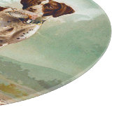 Planche À Découper Chien de chasse avec oiseau dans la bouche (Coin)