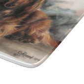 Planche À Découper Chien de Dachshund (Coin)