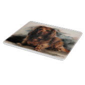 Planche À Découper Chien de Dachshund (Coin)