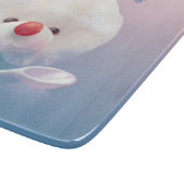 Planche À Découper Chien de glace rasé mignon (Coin)