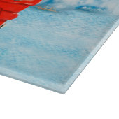 Planche À Découper Chien de Hounds afghan dans la livraison de Noël C (Coin)