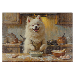 Planche À Découper Chien esquimau américain cuisine dans la cuisine