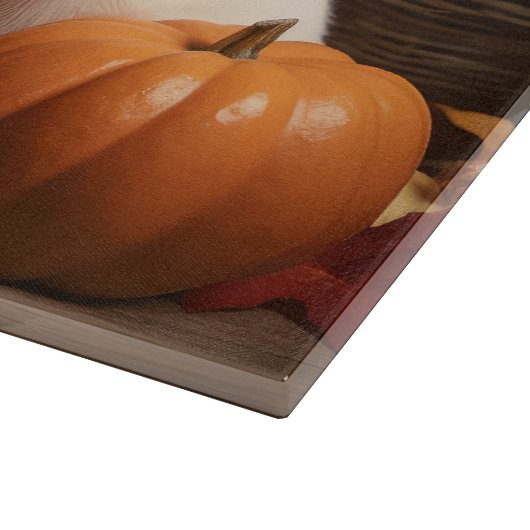 Planche À Découper Chien japonais Chin Automne Halloween (Coin)