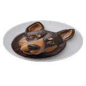 Planche À Découper Chien Kelpie Australien Inspiré 3D (Coin)