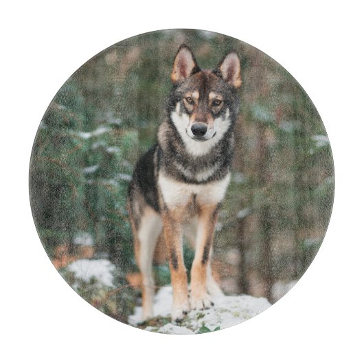 Planche À Découper Chien-loup (Devant)