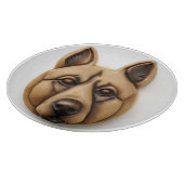 Planche À Découper Chien Malinois Belge Inspiré 3D (Coin)