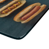 Planche À Découper Chiens chauds et fusils (Coin)