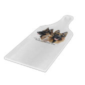 Planche À Découper Chiens de berger allemands (Coin)
