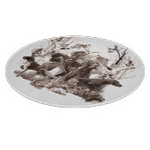 Planche À Découper Chiens de chasse ,Chiens de tir,Saison de chasse D (Coin)