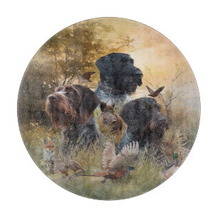 Planche À Découper Chiens de chasse polyvalents