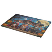 Planche À Découper Chiens de Dachshund Citrouille Halloween drôle (Coin)