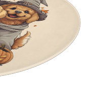 Planche À Découper Chiens de l'Halloween Golden Retriever Jack-o'-lan (Coin)