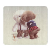 Planche À Découper Chiens mignons Accrochage (Devant)