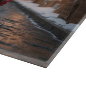 Planche À Découper Chiens Terrier Écossais Noël Neige Fêtes (Coin)