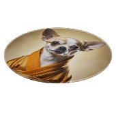 Planche À Découper Chihuahua bouddhiste (Coin)