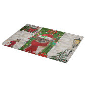 Planche À Découper Chihuahua Chien Noël (Coin)