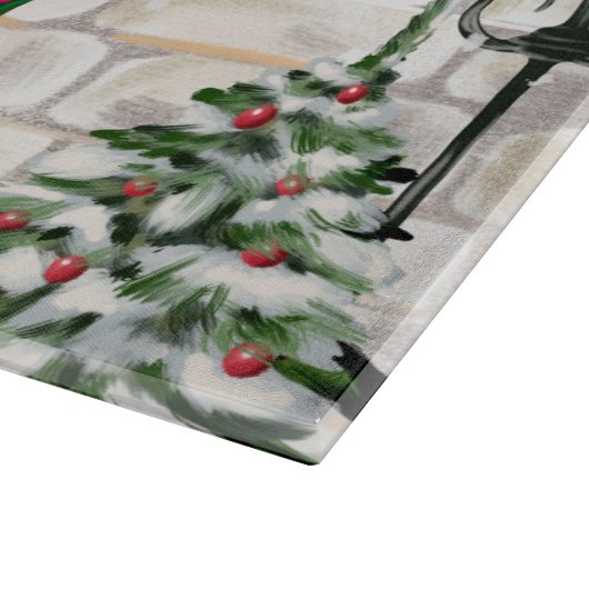 Planche À Découper Chihuahua Chien Noël (Coin)