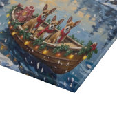 Planche À Découper Chihuahua Christmas Boat Holiday (Coin)