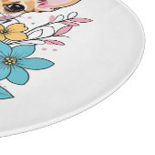 Planche À Découper Chihuahua du printemps (Coin)