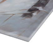 Planche À Découper Chihuahua Laisser neiger Noël (Coin)