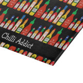 Planche À Découper Chili Addict Épicé Nourriture Lover Patternes (Coin)