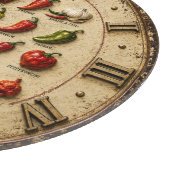Planche À Découper Chili Pepper Kitchen Rustic Farmhouse Chef Gift (Coin)