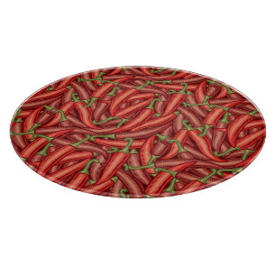 Planche À Découper Chili Peppers