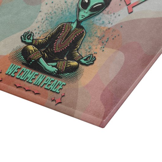 Planche À Découper Chill, on vient en paix (Coin)