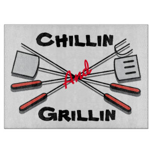 Planche À Découper Chillin et Grillin