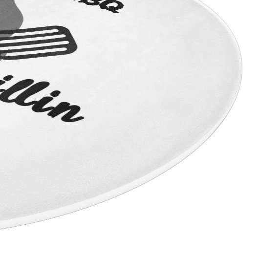 Planche À Découper Chillin & Grillin personalized gift for dad .  (Coin)