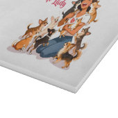 Planche À Découper Chimigos - Crazy Chi Lady - Chihuahua  (Coin)