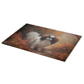 Planche À Découper Chin japonais à l'automne Feuilles automne Inspira (Coin)