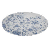 Planche À Découper Chinoiserie classique bleue et blanche (Coin)