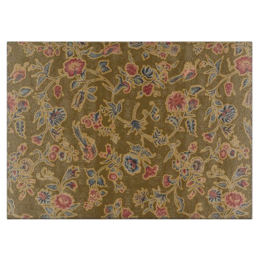 Planche À Découper Chintz Fleur Classique Joli Design Floral Doux (Devant)